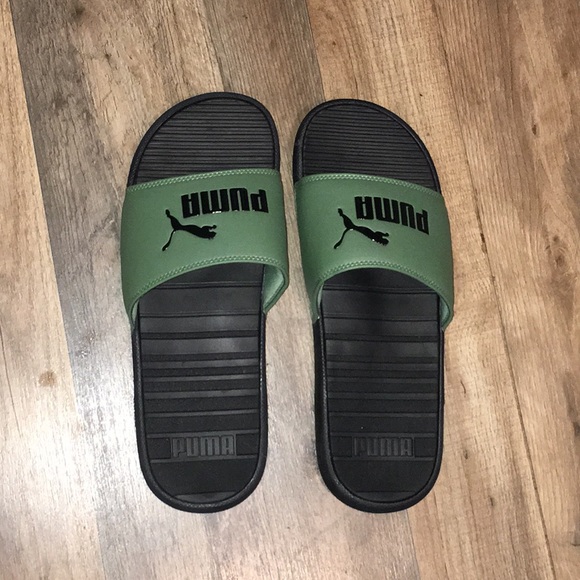 Men puma slides - Picture 1 of 5